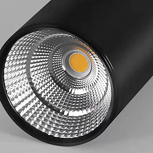 Lámpara colgante de aluminio RAGGZZ tubo largo 7W luz cálida 8x40cm 5