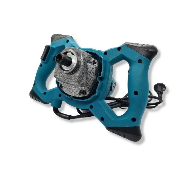 Miscelatore per colla malta cemento vernici da 1860 W con frusta e cavo da 3 metri agitatore professionale attacco M14 con 6 velocità Regolabili impugnatura ergonomica e sistema antivibrante