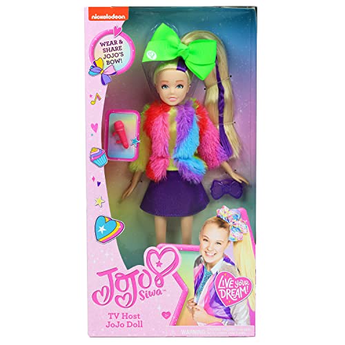 Muñeca JoJo Siwa Fashion, 25 cm, brazos y piernas articulados miniatura 4