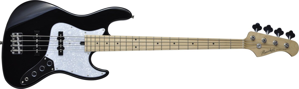 Amazon | Bacchus WJB-360M BLK ベース 初心者12点セット 【Fender
