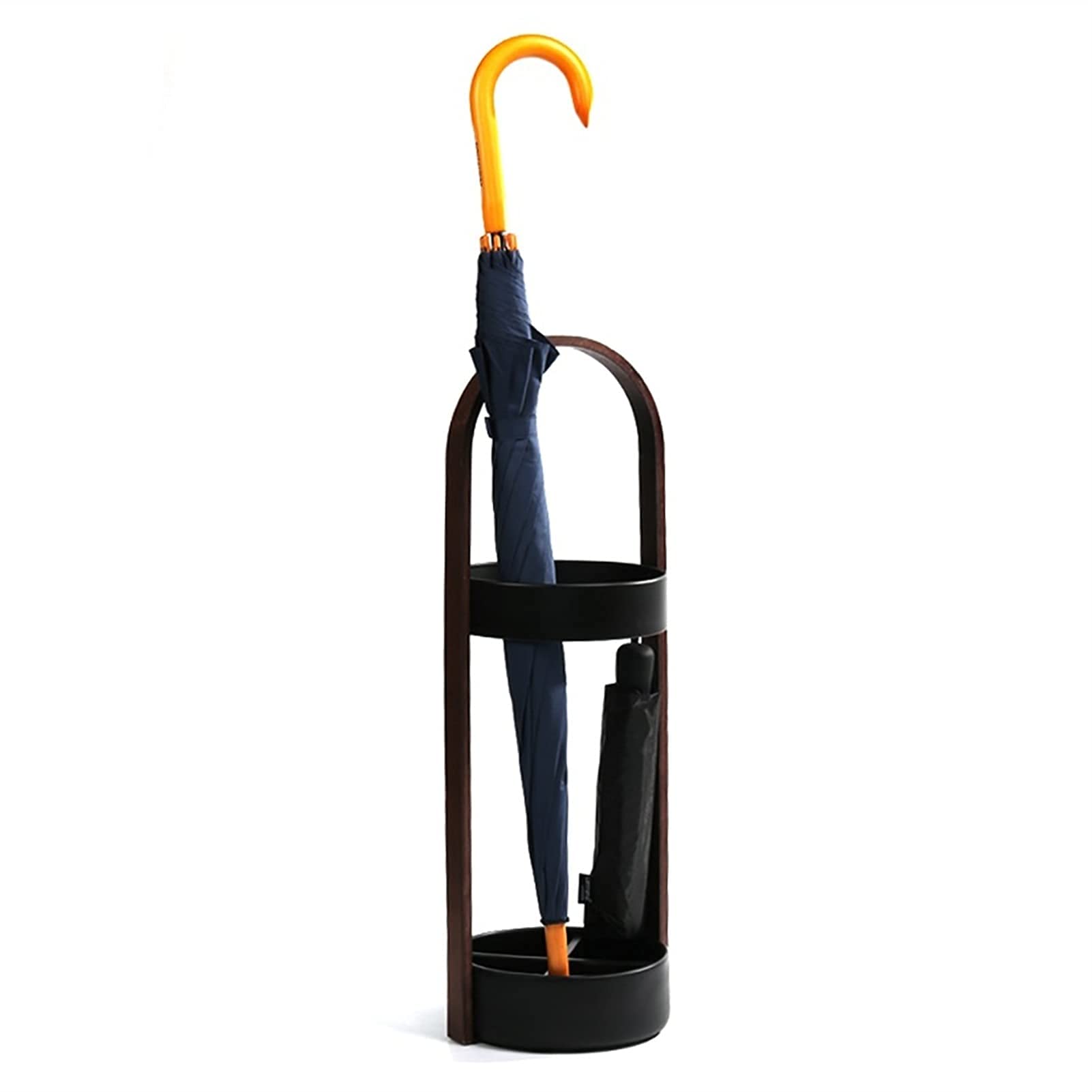 Porte-parapluie rond en métal multicolore pour optimiser l'espace