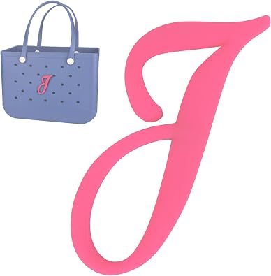 Bag Charms Accessories for Bogg Bag Decorative Insert Letter Pink