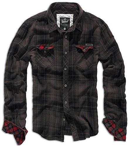 Preisvergleich Produktbild Brandit Checkshirt Duncan Brown-Black XL