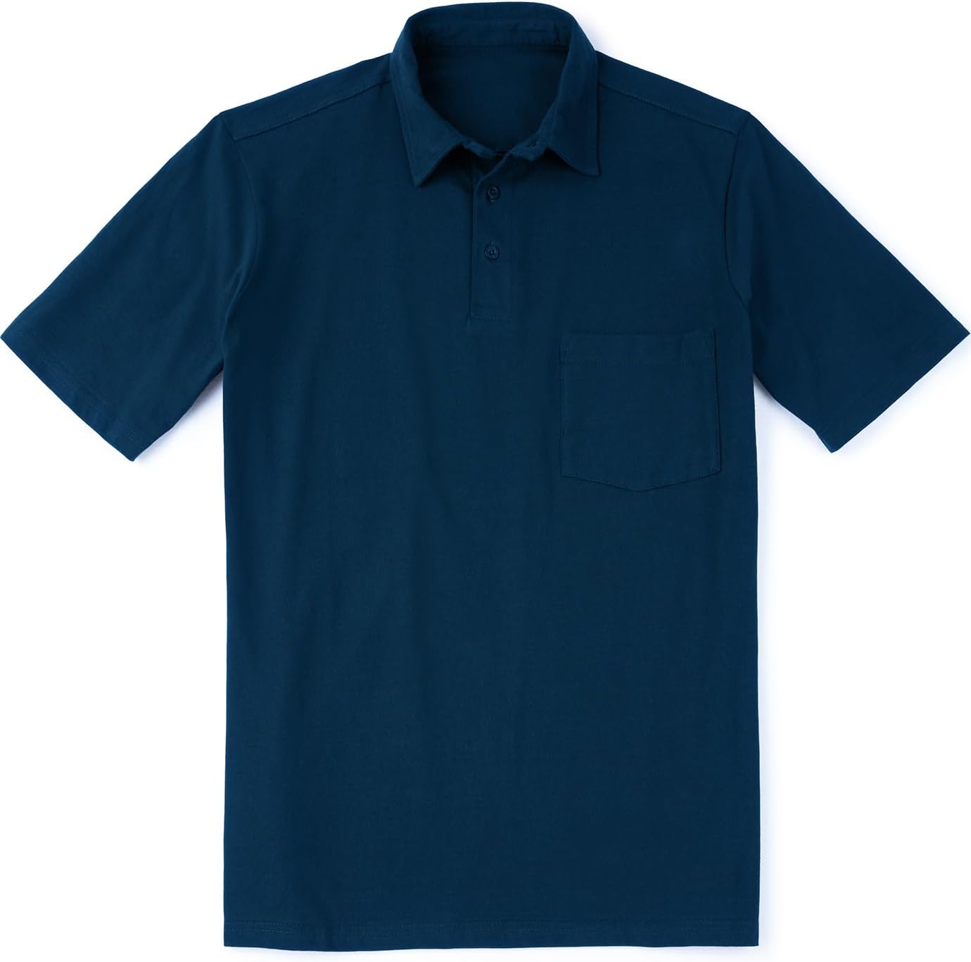 KingSize Men's Big & Tall Heavyweight Jersey Polo Shirt