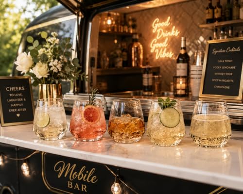 Image of Oojami 40 Count 10 oz Unbreakable Stemless Wine Champagne Whiskey Glasses