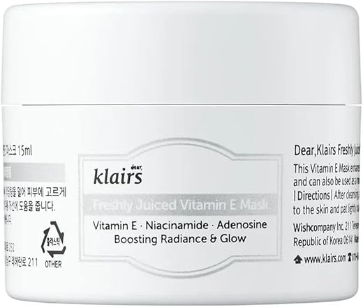 VitaminCmate VitaminE clearSkinSecret OvernightElasticSkin