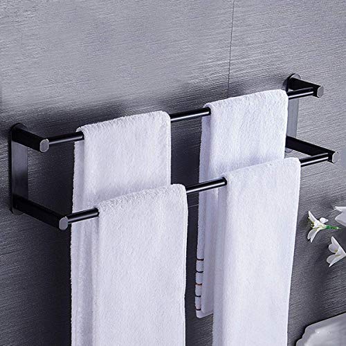 Porte-serviettes de 41 cm cuisine placard sans perçage avec double support