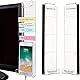 2 Stück Kreatives Monitor Memo Board，Computer Nachrichtentafel, Computer Monitor Memo Board，Bürobedarf für Damen und Herren, Computer-Haftnotizenhalter (links und rechts)