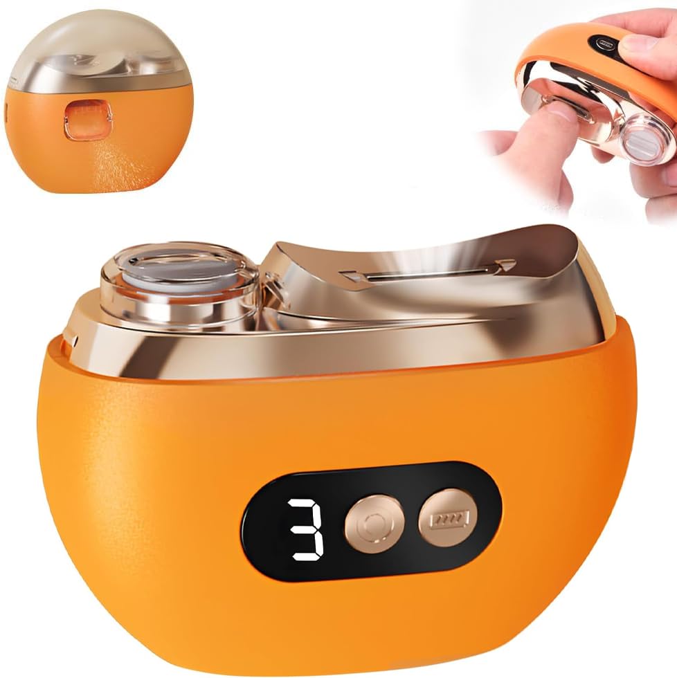 Elektrischer Nagelknipser, 3 in 1 Elektrischer Nagelschneider Nagelfeile Polieren mit LED 3 Gesch- Ultraleise, Elektrische Nagelfeile Baby, Electric Nail Clippers für Kinder Erwachsene