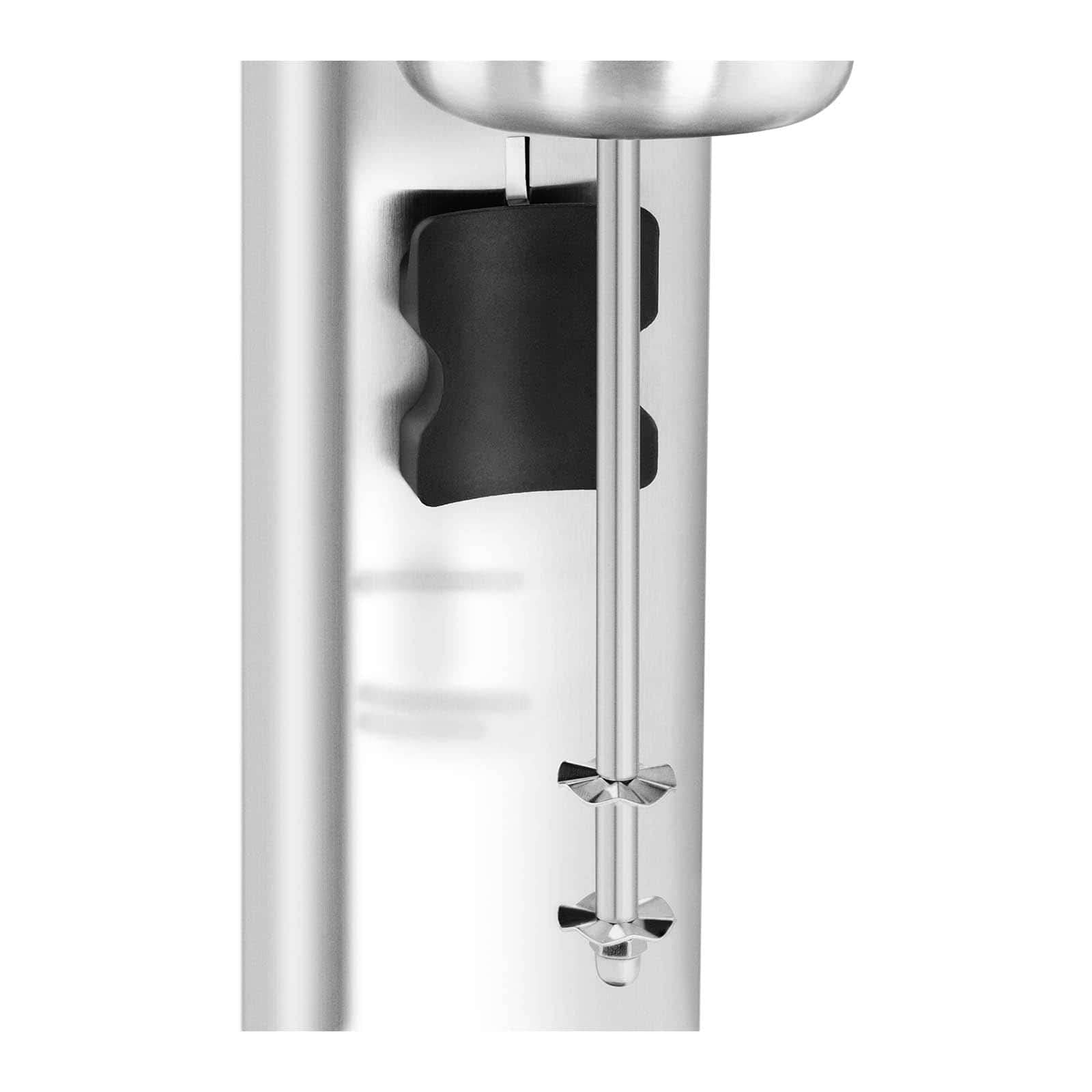 Royal Catering RCPMS-160S Milkshaker Mixeur De Boissons Protéinées Appareil À Milk-Shake (160 W, 2 x 1 l, 15 000 tr/min max. max., 2 réglages de vitesse, Boitier/agitateurs/récipients : inox)