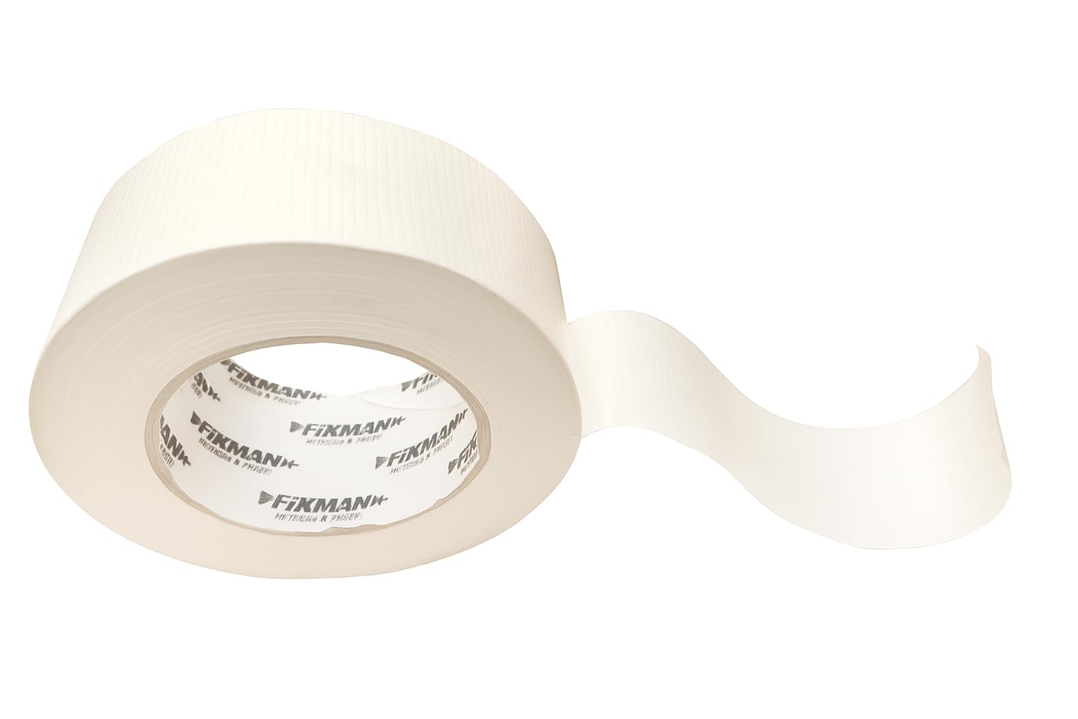 Genérico Nastro adesivo bianco professionale americano 50 mm x 50 m, ultra resistente rivestito in polietilene, flessibile, robusto e impermeabile, per interni ed esterni - 1 rotolo