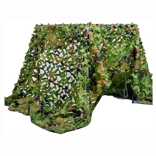 Filet de camouflage pare-soleil et imperméable en tissu Oxford 9x10m