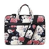 RESISTENTE Y FUNCIONAL: Excelente bolsa de trabajo liviana de estudio para todos los días, recomiende la bolsa de transporte para computadora portátil para el viajero de día que necesita tener esa sensación de importancia al hacer presentaciones o asistir a reuniones importantes.