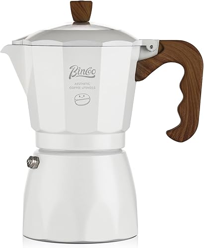 Miniatura 13 de Cafetera espresso para estufa, cafetera italiana para estufa de gas y eléctrica, olla pequeña para café italiano y cubano, 2 tazas de espresso,