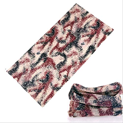Preisvergleich Produktbild Outdoor Magic Halstuch Multifunktionale Sonnencreme Kopftücher Kabeljau Geister Maske Staubdicht Atmungsaktiv Schal Männer Bandana Schal 24X48CM 3574