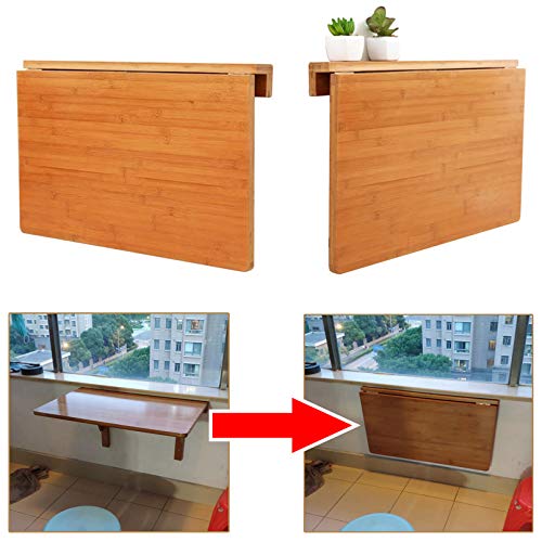 Table à manger de cuisine murale rabattable et bureau pour ordinateur pliable - 5