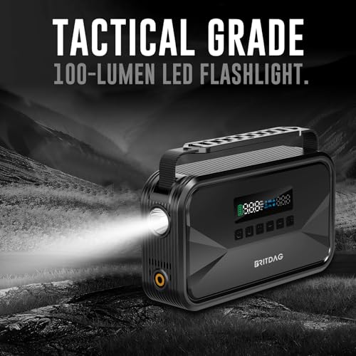 Portable Jump Starter with 150PSI Compressor
