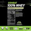 MusclePharm Combat 100% Whey Protein Powder, Banana Milk Flavor, Fast Recovery & Muscle Gain with Whey Protein Isolate, High Protein Powder for Women & Men, Gluten Free, 5 lb, 70 Servings