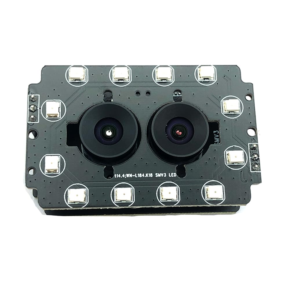 Módulo de cámara dual 1080p 2MP con visión infrarroja y micrófono digital integrado 7