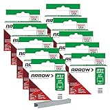 Modèles compatibles : conçu pour une utilisation avec les agrafeuses Arrow JT21, JT27, T27, Powershot 5650, et la plupart des modèles d'agrafes légères pour une utilisation polyvalente.