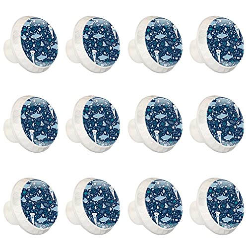 Boutons d'armoires de cuisine poignées de tiroir commode placard requin