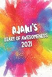 ajani planeswalker  Ajani\'s Diary of Awesomeness 2021: A Unique Girls Personalized Full Year Planner Journal Gift For Home, School, College Or Work.