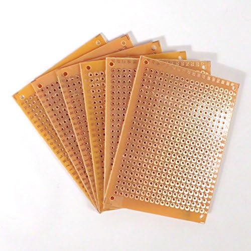 10pcs 5 x 7cm Prototype PCB Breadboard Universal Printed Circuit Panel Board
