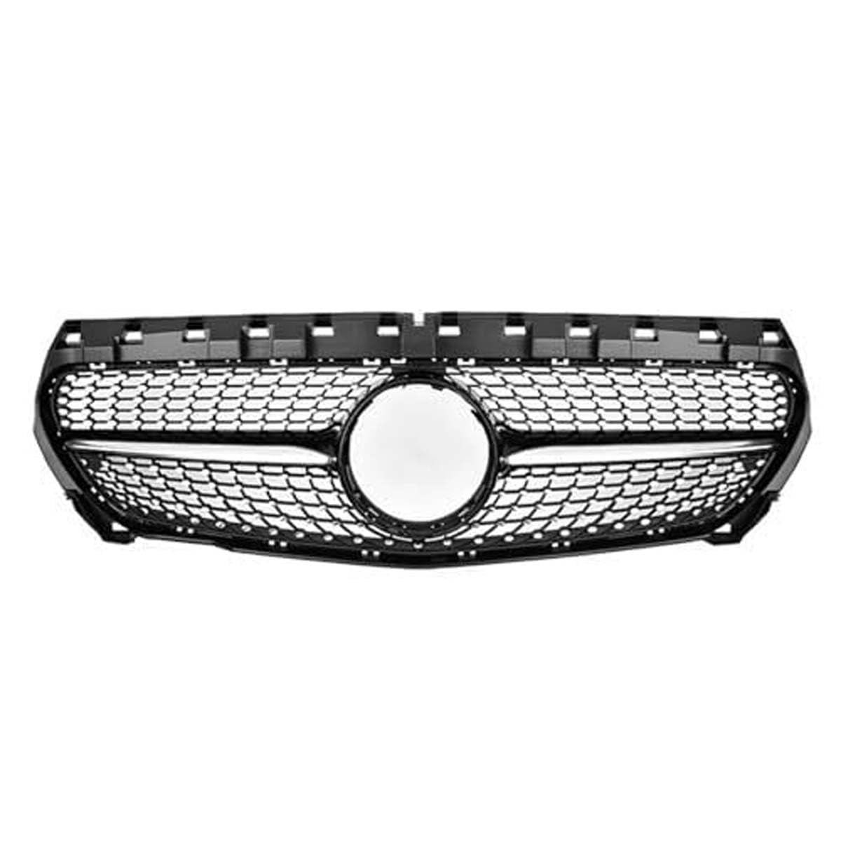 LgeQWWs Front grille,Compatible with Mercedes-Benz CLA-Class W117 C117 X117 2013-2019,Front Grille Parts