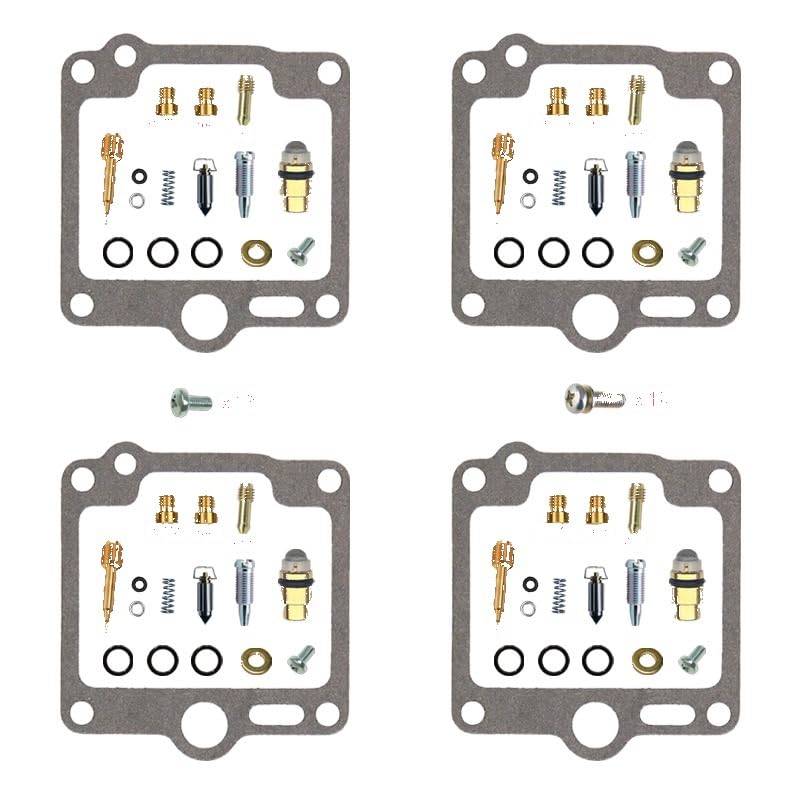 Kit carburateur FJ600 1984 600cc aux pièces en POM durables et gicleurs en laiton