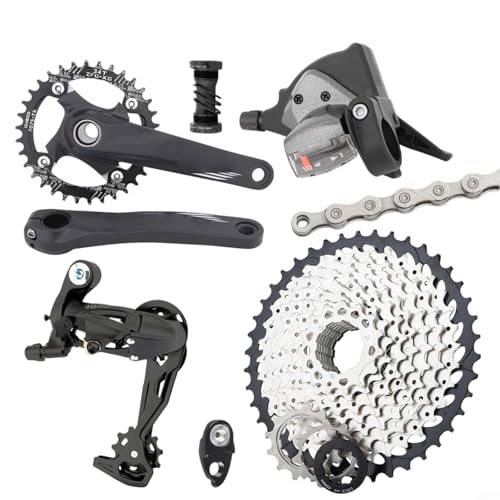 Ensemble vélo de montagne 10 vitesses avec pédalier creux et cassette 50T