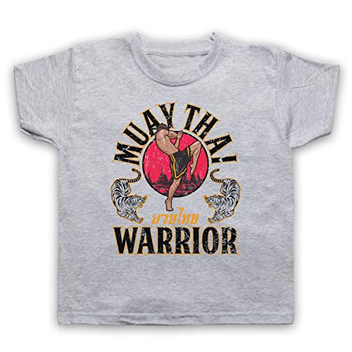 T-shirt Muay Thai de l'enfant en coton doux anti-irritation