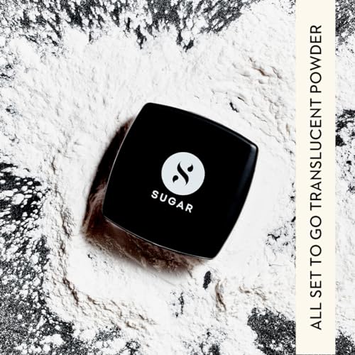 SUGAR Cosmetics All Set To Go Translucent Powder For Face | Setting Loose Powder For Face | Lightweight & Long Lasting | Matte Finish | Lasts Upto 8 Hrs | 7Gm, White - Image 2