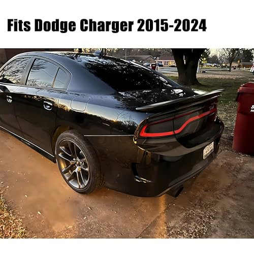 Image of Tail Light Sidemarkers Decal fits 2015-2024 Dodge Charger Accessories Rear Taillight Sidemarkers Sticker 2015, 2016, 2017, 2018, 2019, 2020,2021, 2022, 2023, 2024