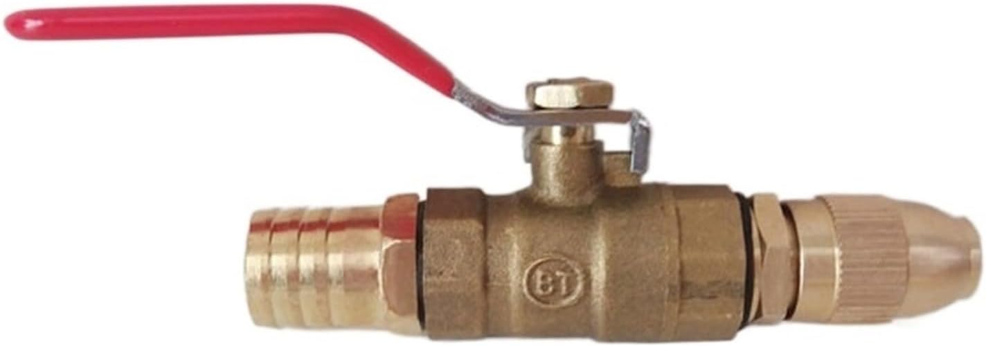 1pcs DN15 Adjustable Watergun Nozzle Fire Hose Connector Garden Watering Car Wash High Pressure Spray Copper Head