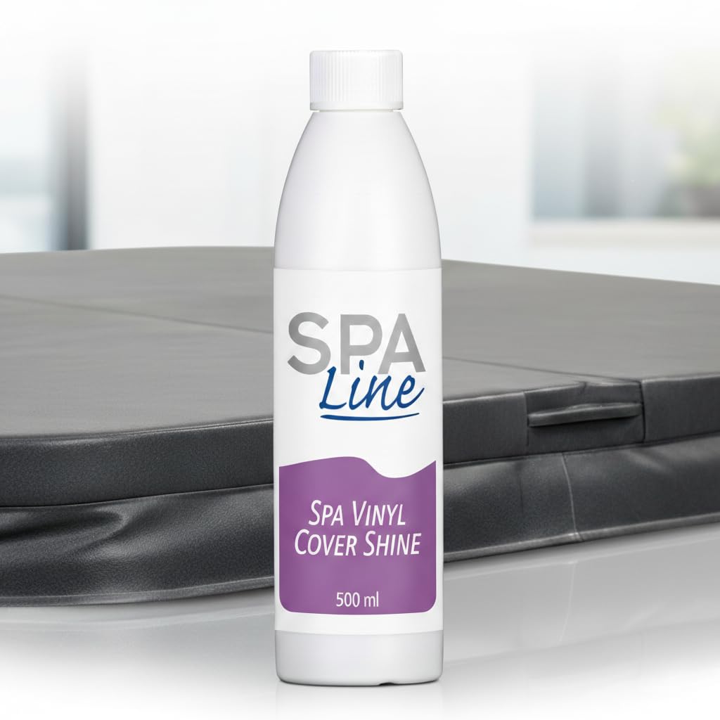 Spa Line Cover Shine 500 ml Whirlpool Abdeckungsreiniger & Vinylreiniger – Pflege, Schutz & Glanz für Whirlpool Abdeckung