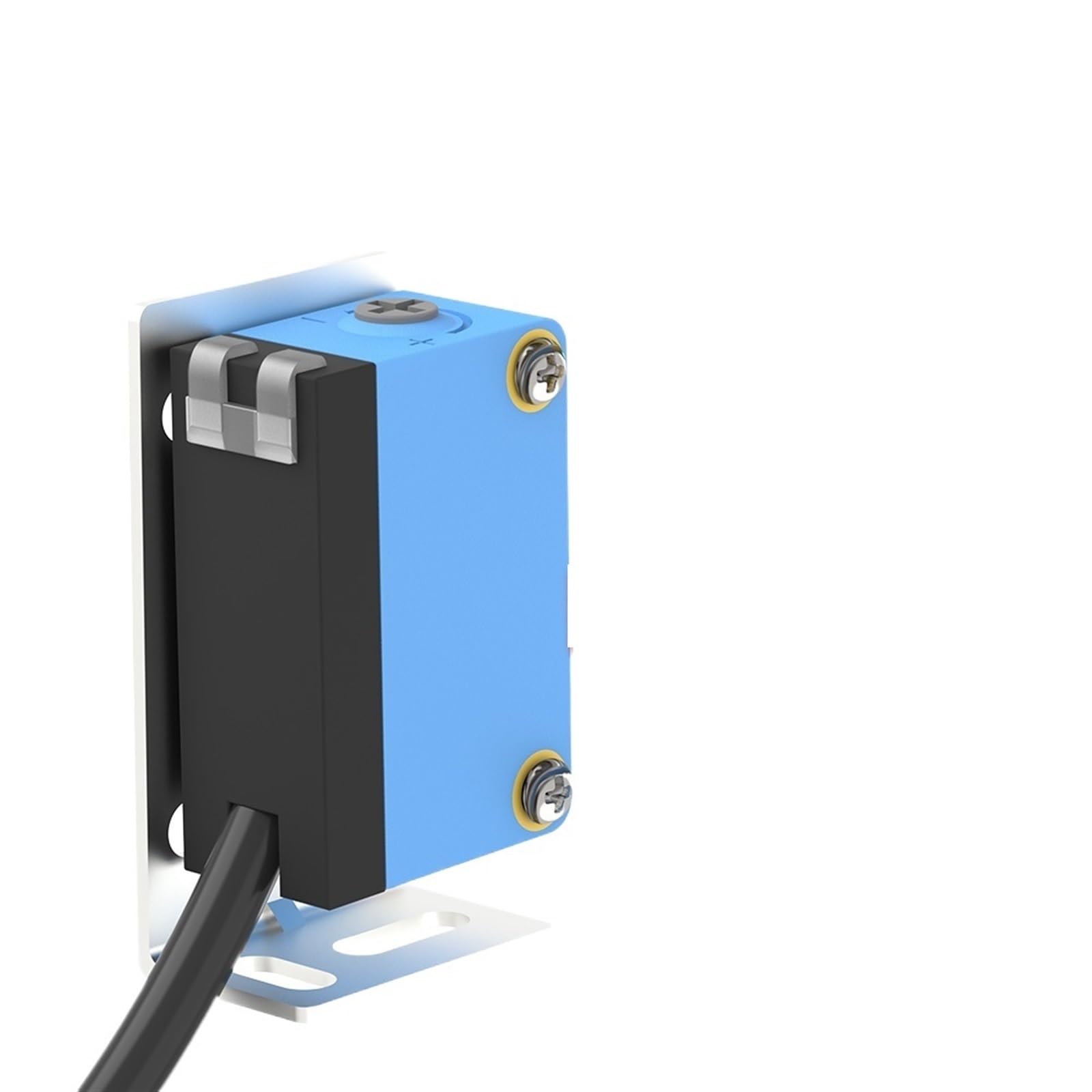 LYEUXHJPX Suppression Photoelectric Sensor NPN PNP 10-30V DC Sensing Distance 30cm Adjustable Square Optical Switch(Square spot NPN)