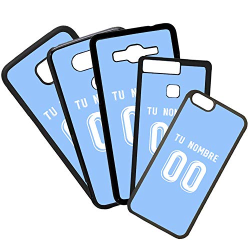 elhuron Carcasas De Moviles Fundas De TPU Compatible con El Modelo de Movil Huawei P30 Lite Camiseta de Futbol Celta de Vigo con El Nombre y...