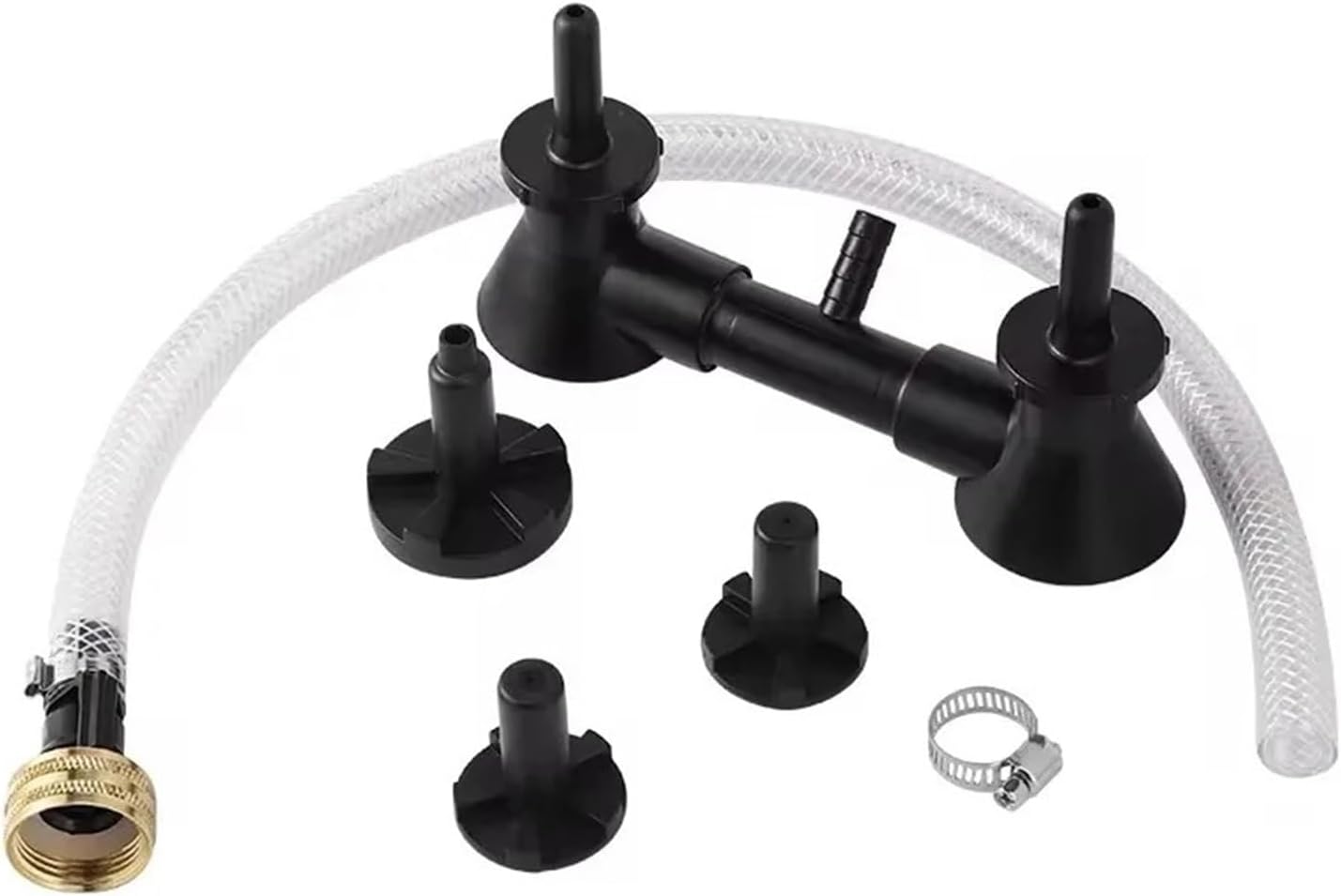 Double Blast Bottle Carboy Washer Wine Rinser Homebrew Beer & Wine Cleaning Equipment Cleaner joyful