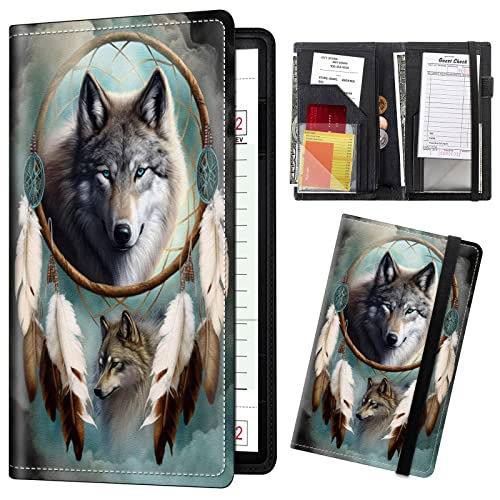 Server Books for Waitress/Waiter Book with Zipper,11 Money Pockets 9