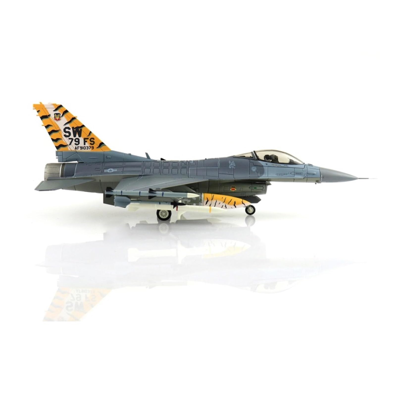 ZXLIHS Modelli di Aerei Decorati 1/72 per HA38020 F-16C Fighter Jet Modello Pressofuso in Lega Modello di Aeromobile Collezione Commemorazione