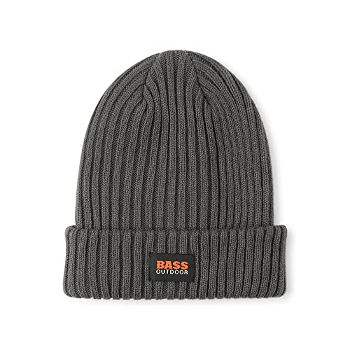 BASS OUTDOOR Women's HAT Large Gauge Knit HAT,Black,1SZ