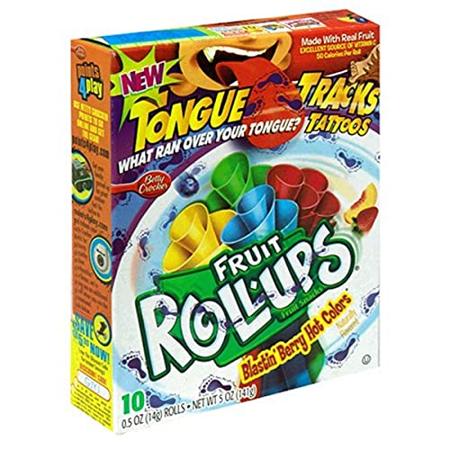 Price comparison product image Betty Crocker Fruit Roll-Ups Blastin Berry 141 g