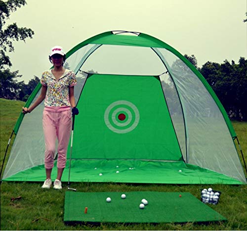 CHSEEO-4-en-1-Red-Jaula-para-Entrenamiento-de-Golf-Red-de-Practica-de-Golf-para-Golpes-de-Drive-Poniendo-Chipping-Lona-de-Practicas-de-Golf-para-Enganchar-y-Practicar-Deportes-al-Aire-Libre-3