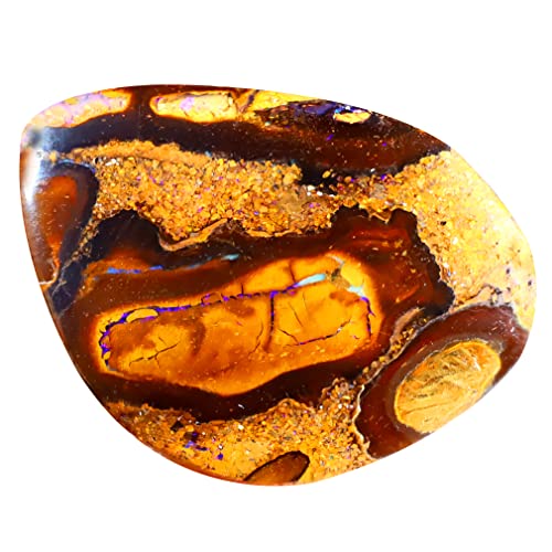 Opale boulder naturelle 11,16 ct résolvant le manque d'originalité de vos bijoux en cabochon
