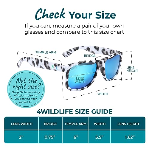 Image of Sleep ZM WildLife Themed Sunglasses to Save Animals
