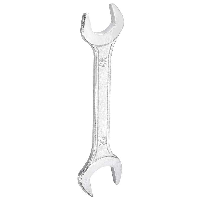 Chave de Boca Dupla HARFINGTON 22 x 24 mm com Ângulo de 15° e Acabamento Galvanizado