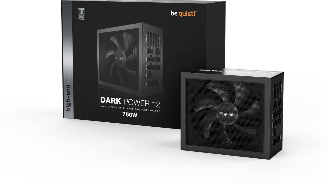 be quiet! Dark Power 12 PC Netzteil 750 Watt 80PlusTitanium BN314 schwarz