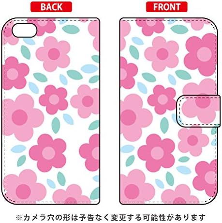 SECOND SKIN Flip Smartphone Case Flower Pop White x Pink/for iPhone 6 Plus/Apple 3AP6PS-IJTC-401-LIV7