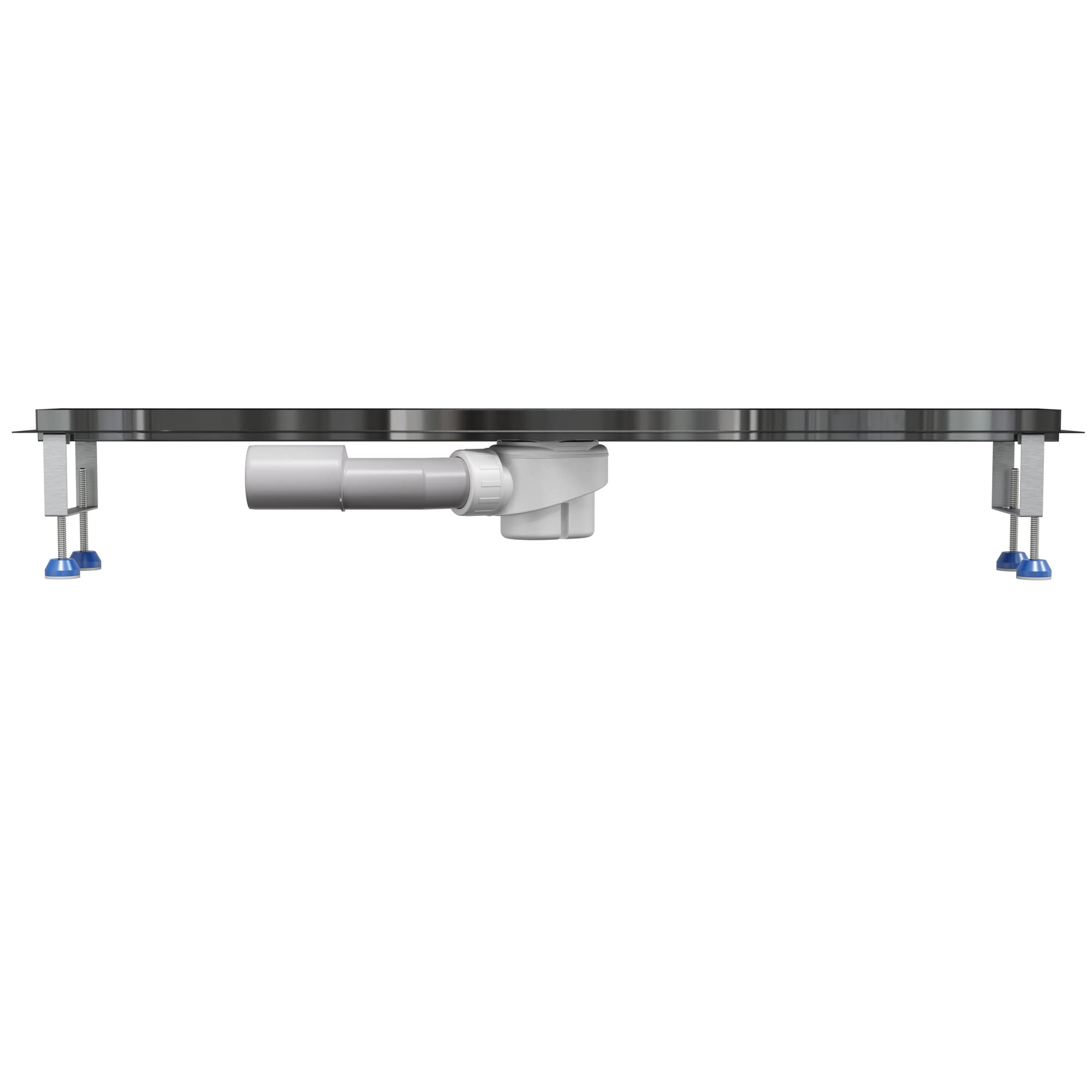 Canal De Ducha AQUABAD® SDS Pro 80 Cm Acero Inoxidable - Incluye Filtro Pelo, Salida Lateral, SET Completo
