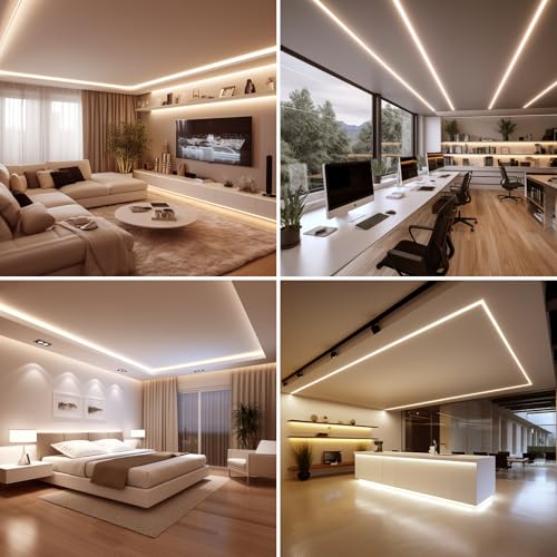 Kit Cinta LED Flexible 24V 10m Luz Blanco Cálido 3000K miniatura 5